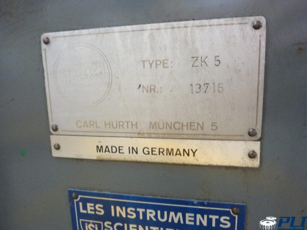 Tine entry machine - HURTH ZK5 - PLI International