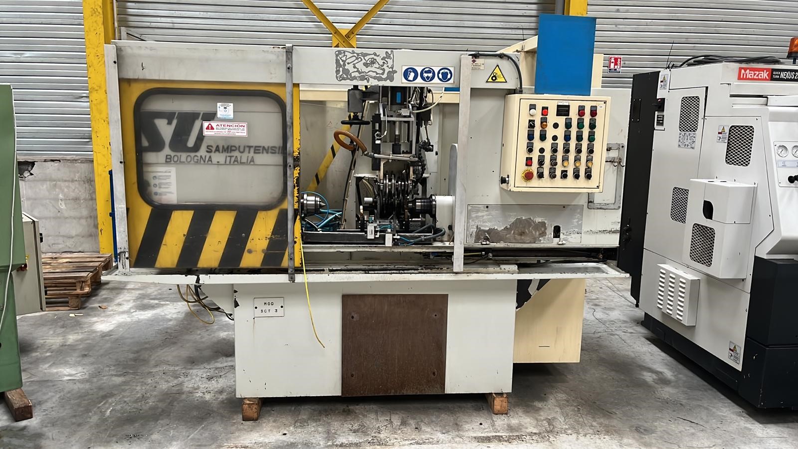 Gear Deburring Machine SAMPUTENSILI SCT3 PLI International